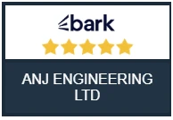 ANJ Engineering Bark five-star review badge